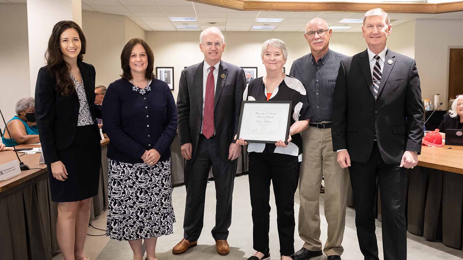 Diane Feldman Kudos Award group photo