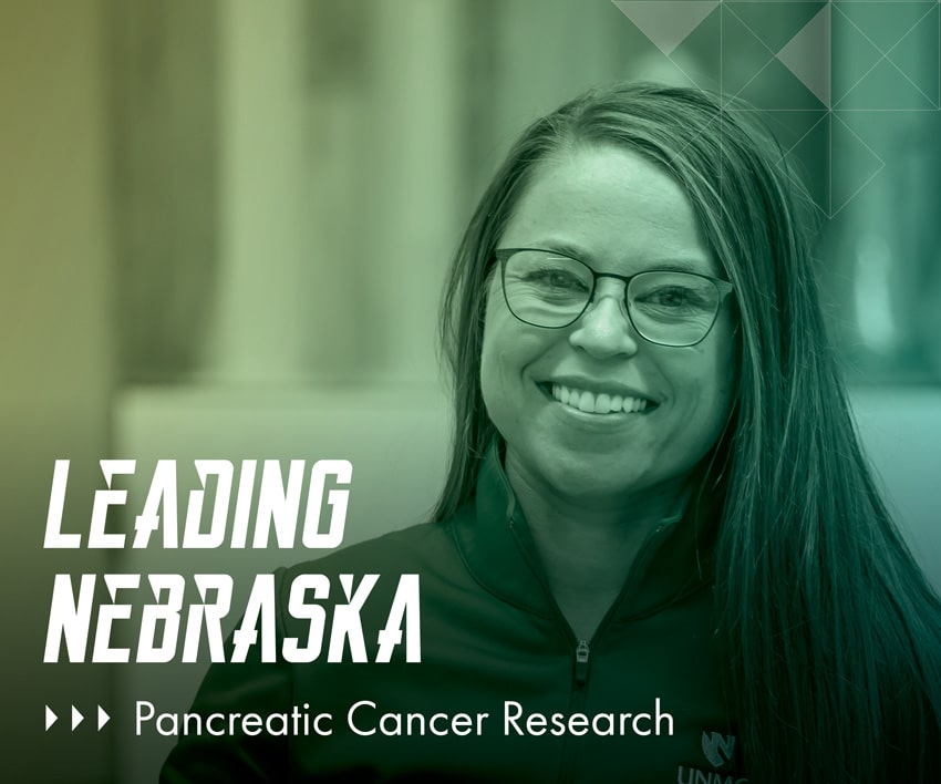 christina hoy headshot - leading Nebraska, pancreatic cancer research