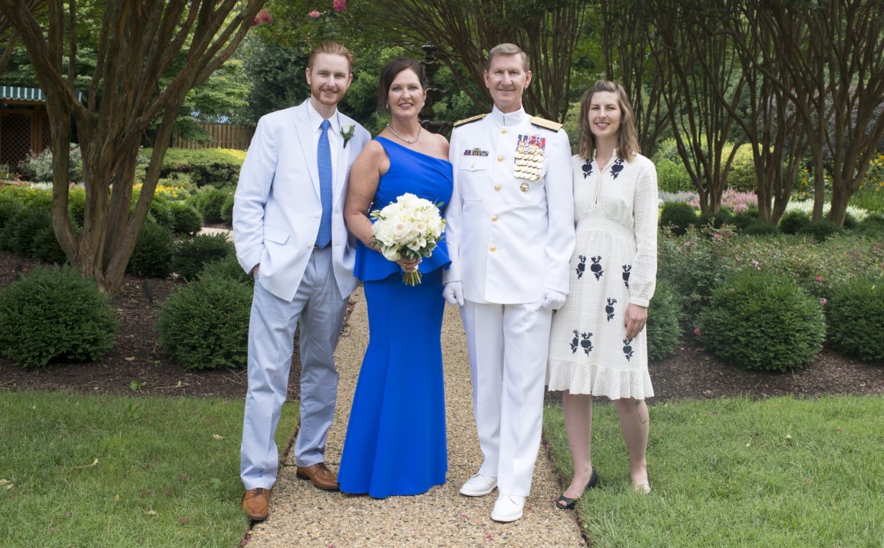 From left to right: Christopher, Lynda, Ted and Brittany Carter