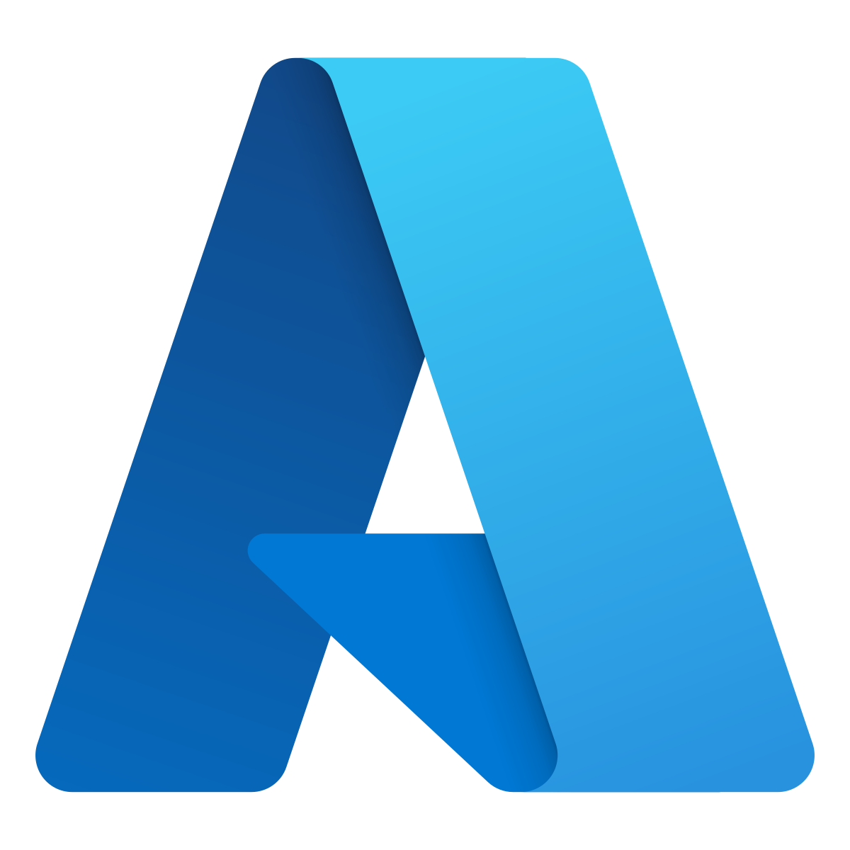 Microsoft Azure logo that opens Azure Accordion information on click