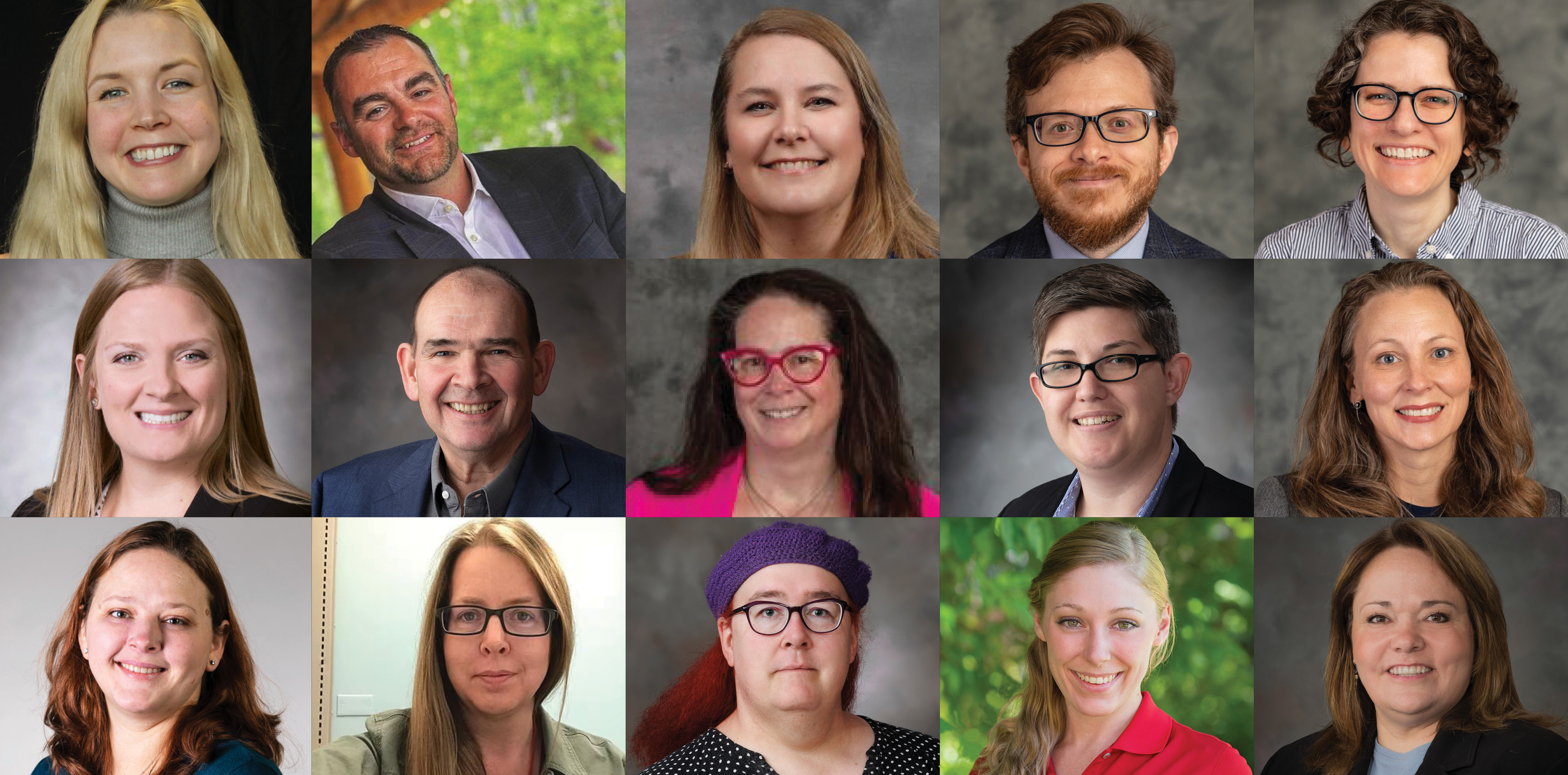 Faculty portraits of University of Nebraska–Lincoln's Digital Accessibility Collaboration team