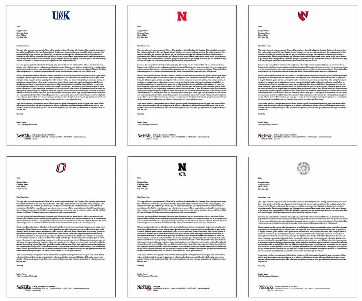 U-Wide Stationery Letterhead