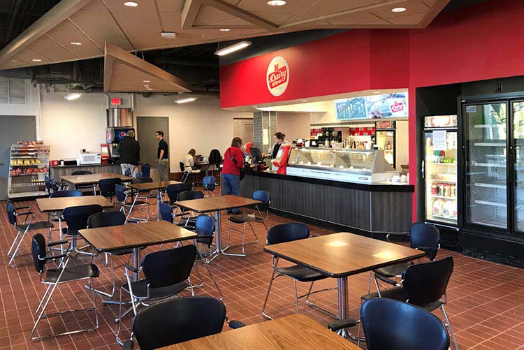 UNL Dairy Store after renovation