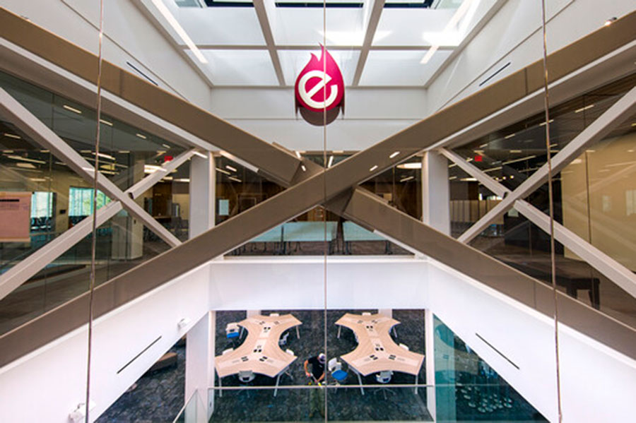 Dinsdale Learning Commons second floor