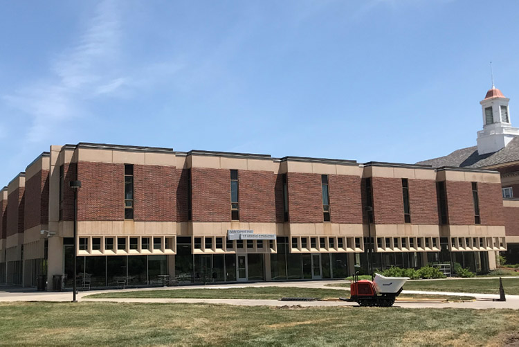 Love Library West Elevation