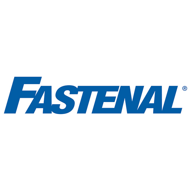 Fastenal logo in blue italicized lettering on a white background.